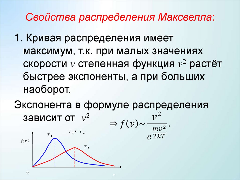 Распределение Максвелла: