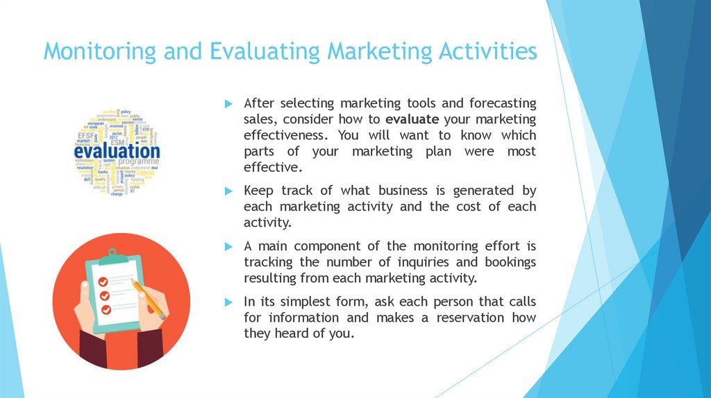 Monitoring and Evaluating Marketing Activities