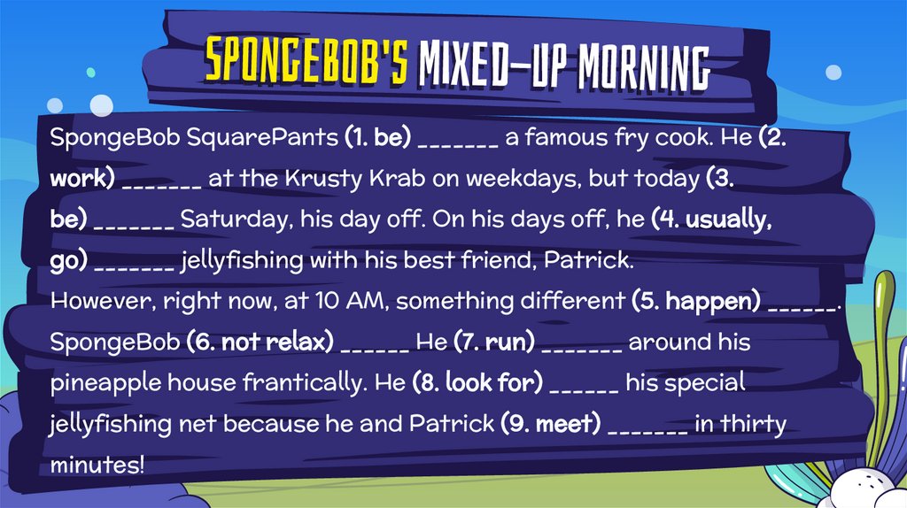 SpongeBob's Mixed-Up Morning