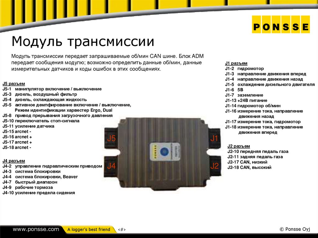 Модуль трансмиссии