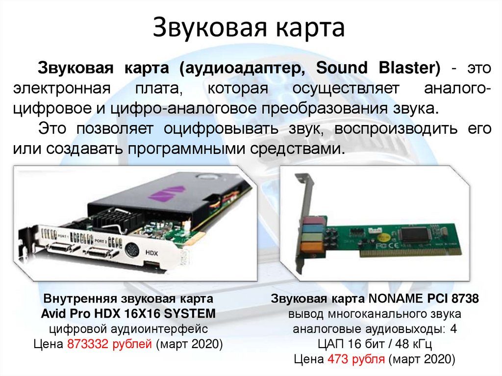 Звуковая карта