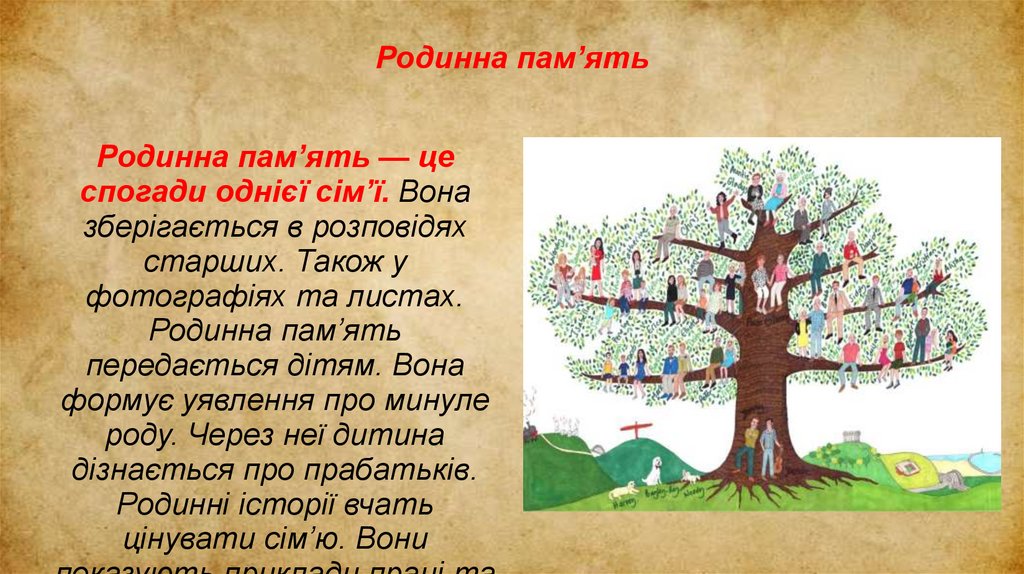 Родинна пам’ять