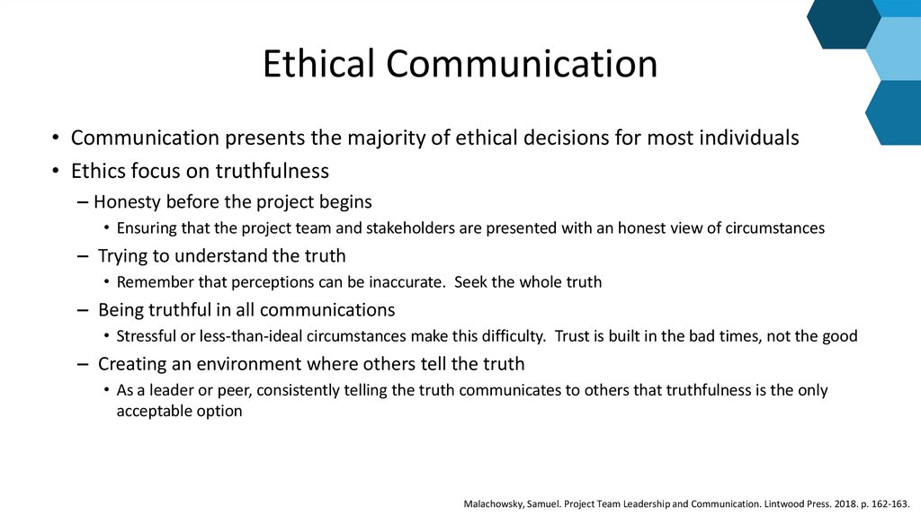 Ethical Communication