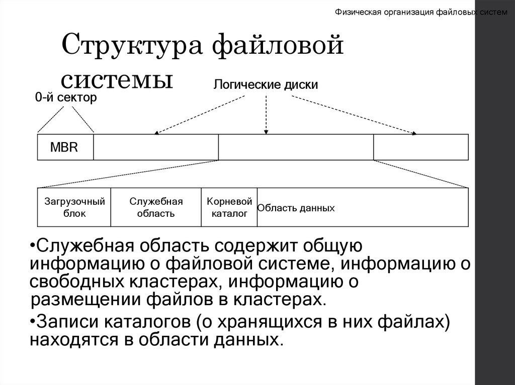 Структура файловой системы