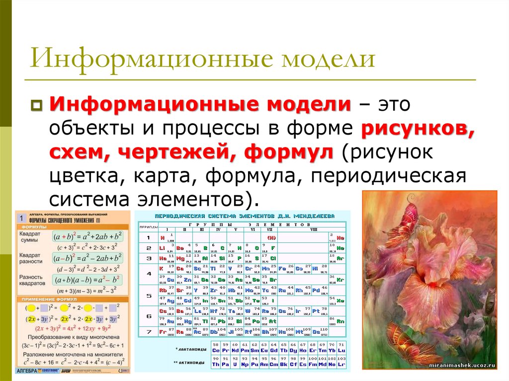 Предметные модели