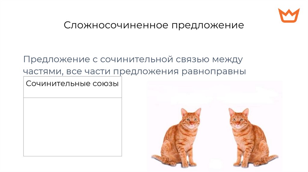 Сложносочиненное предложение