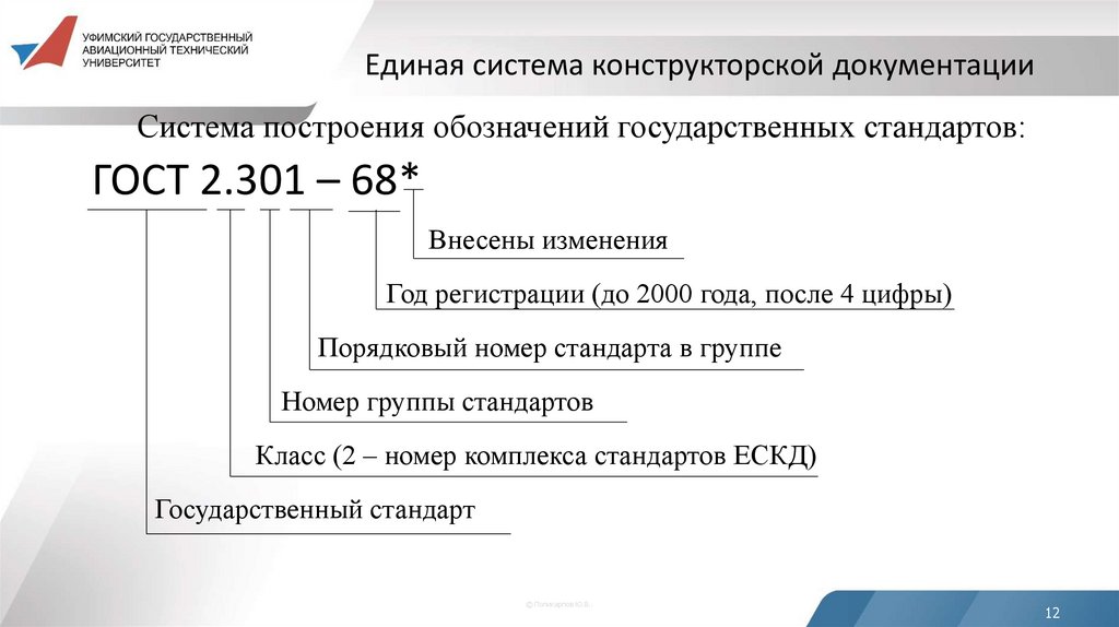 Единая система конструкторской документации
