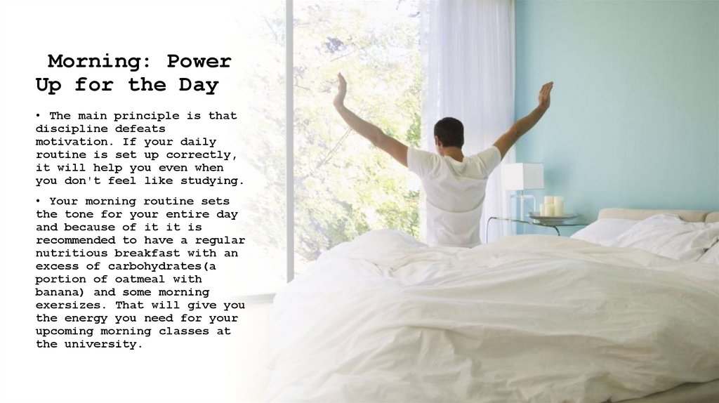  Morning: Power Up for the Day