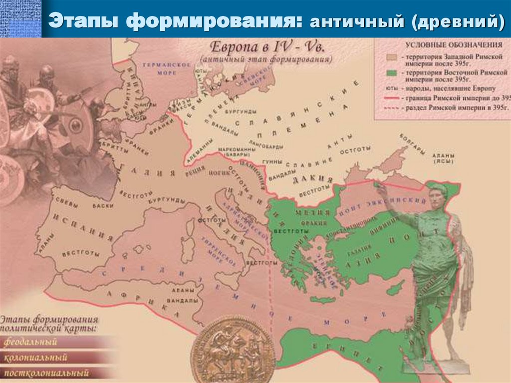 Этапы формирования: античный (древний)