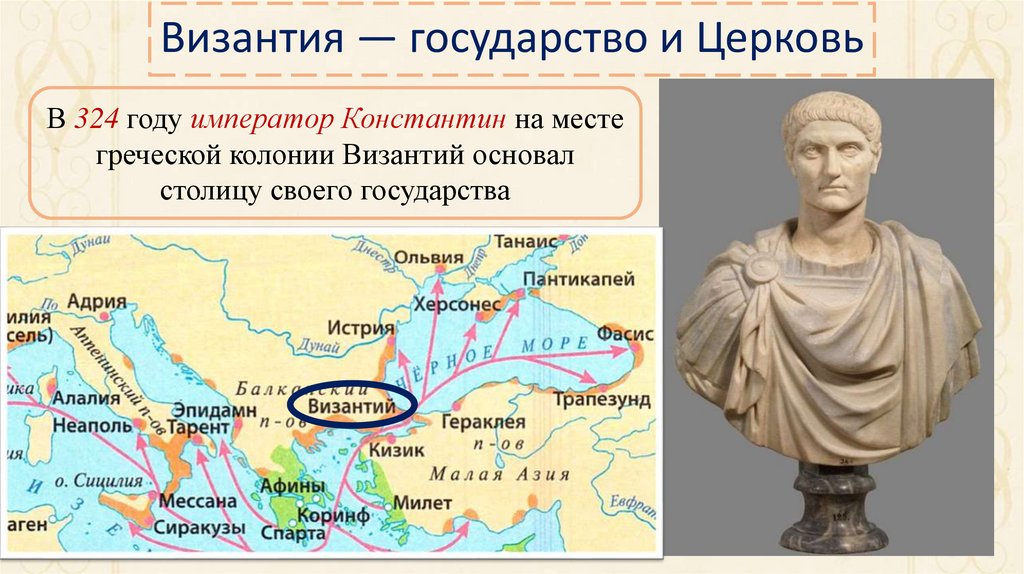 Византия — государство и Церковь