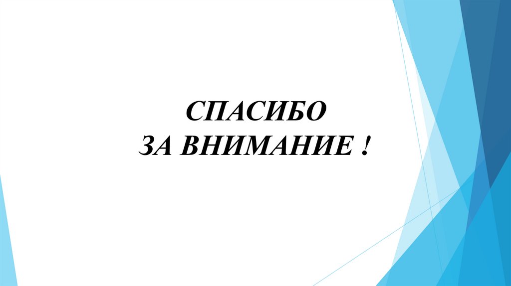 СПАСИБО ЗА ВНИМАНИЕ !