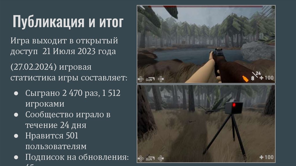 Публикация и итог