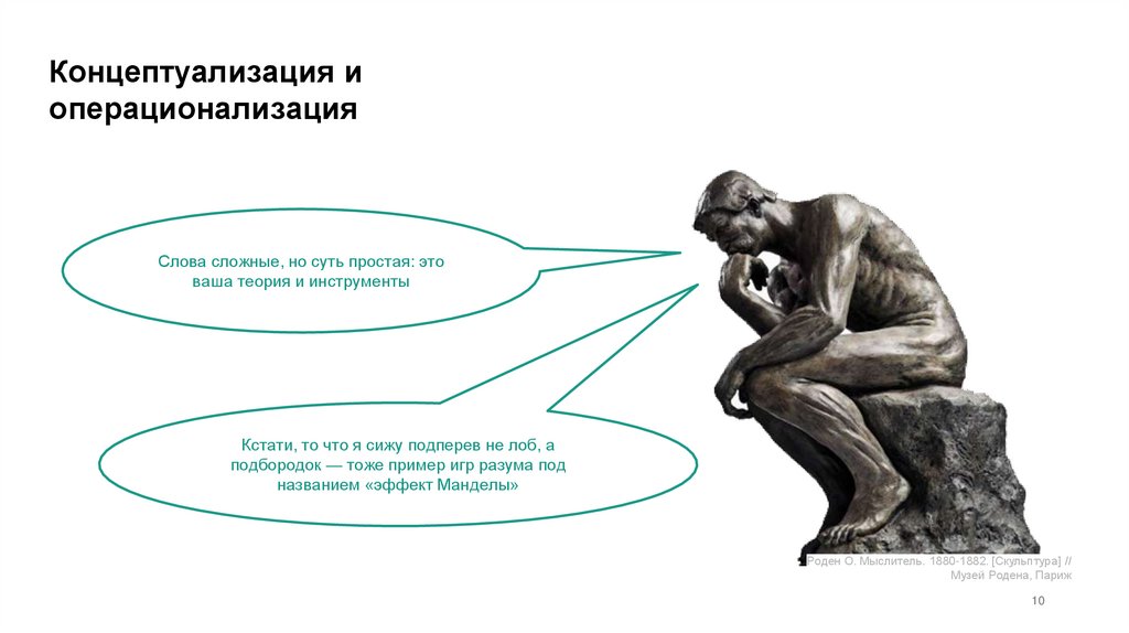 Концептуализация и операционализация