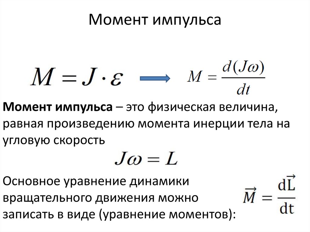 Момент импульса