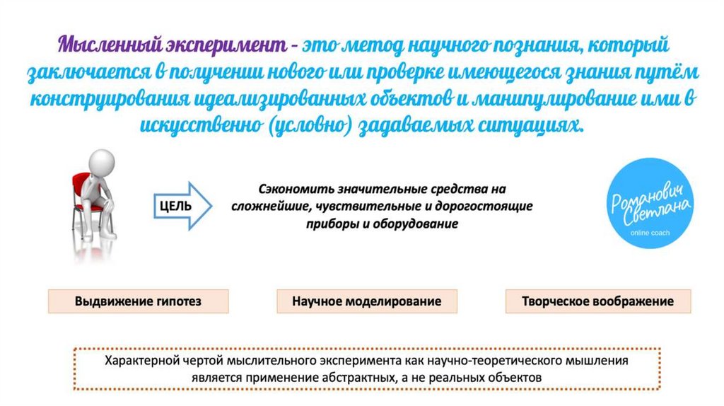 Теоретические методы научного познания