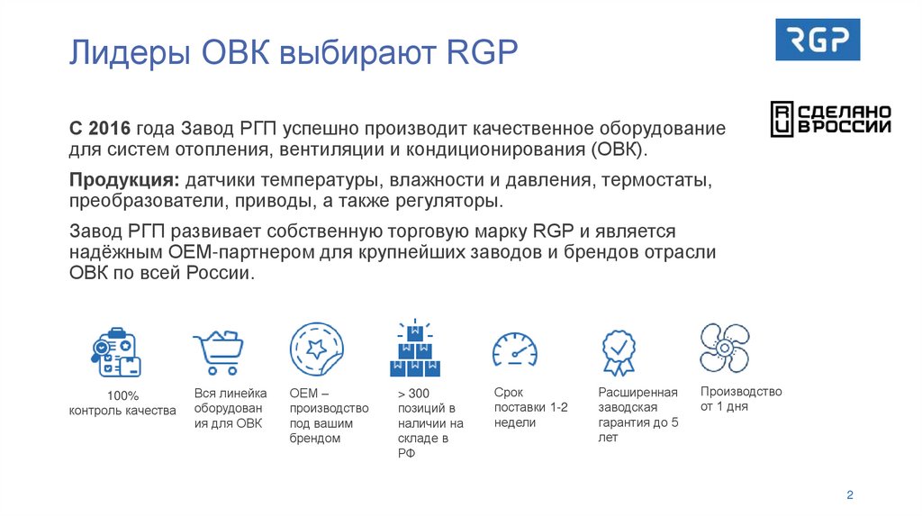 Лидеры ОВК выбирают RGP