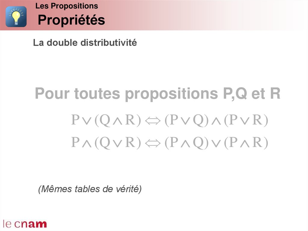 Propriétés