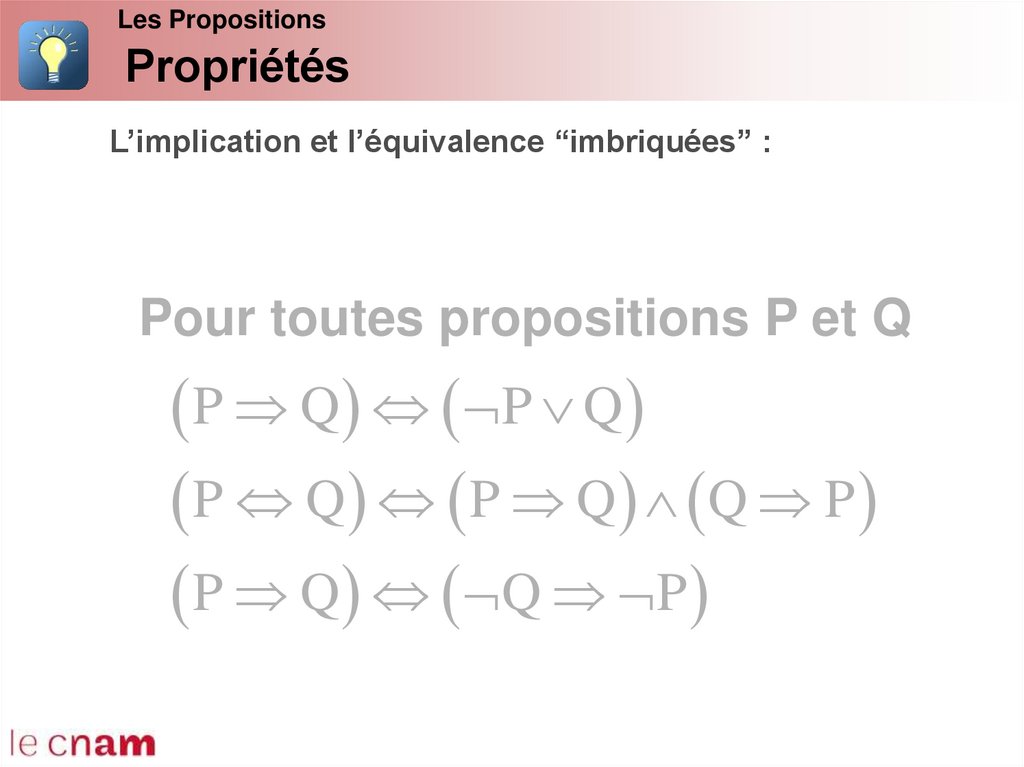 Propriétés