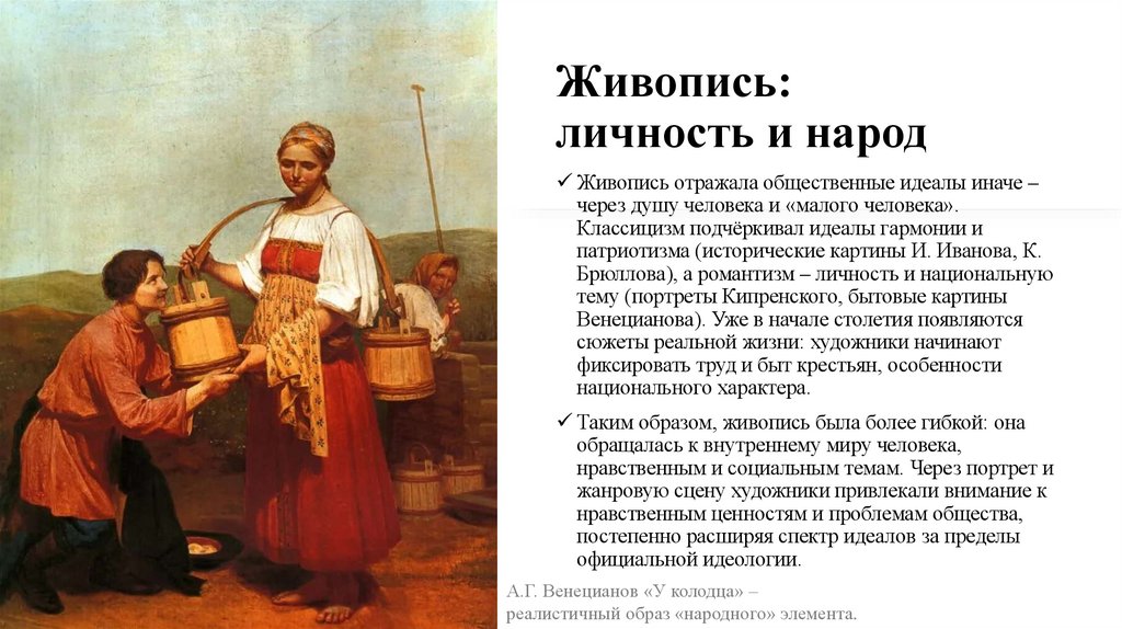 Живопись: личность и народ