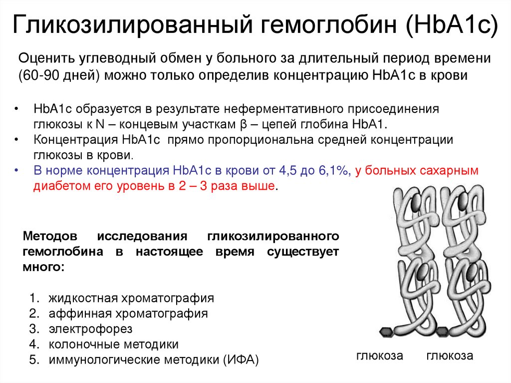 Гликозилированный гемоглобин (HbA1c)