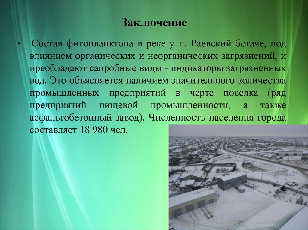 Заключение