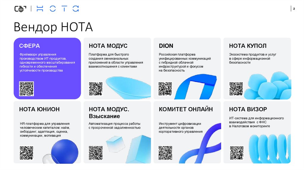 Вендор НОТА