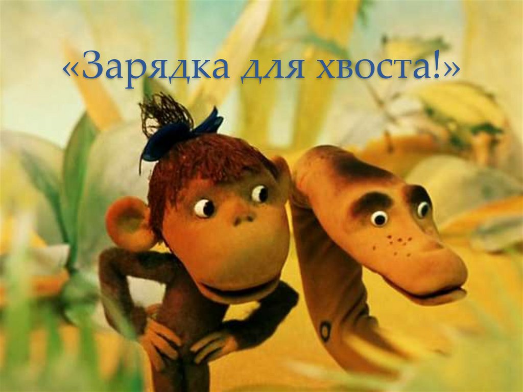 «Зарядка для хвоста!»