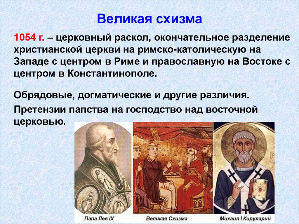 Великая схизма