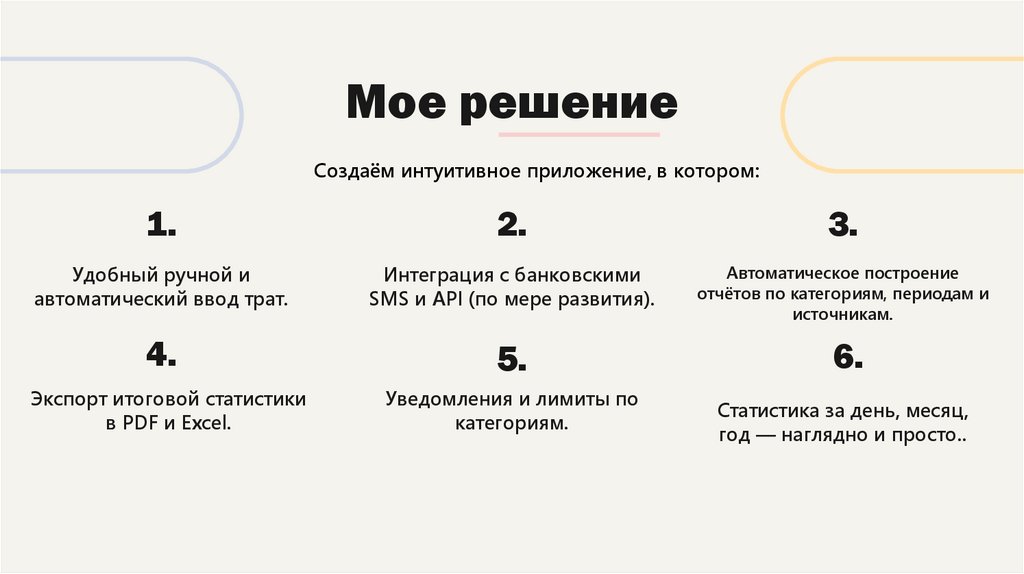 Мое решение