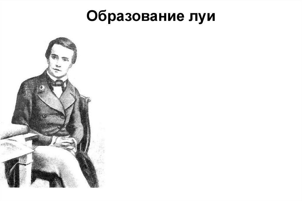 Образование луи