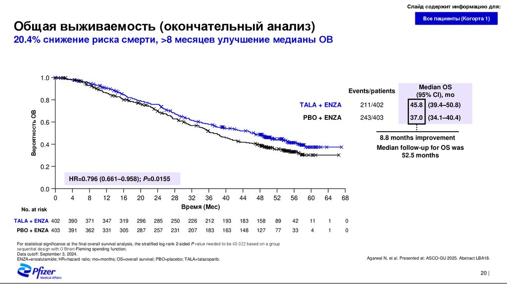 Выбор между доцетакселом и НГТ в 1-й линии терапии мКРРПЖ