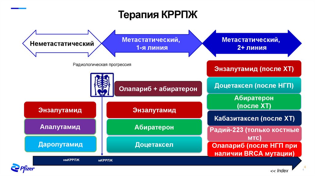 Принципы терапии РПЖ
