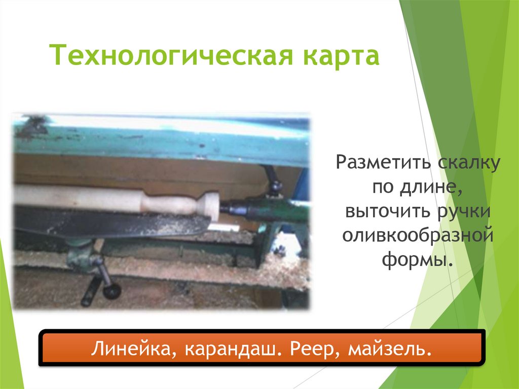 Технологическая карта