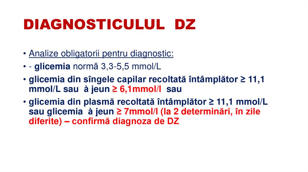 DIAGNOSTICULUL DZ