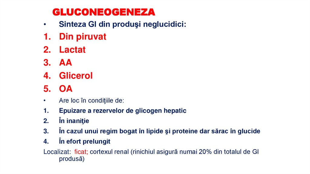 GLUCONEOGENEZA