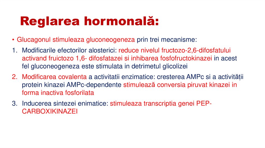 Reglarea hormonală: