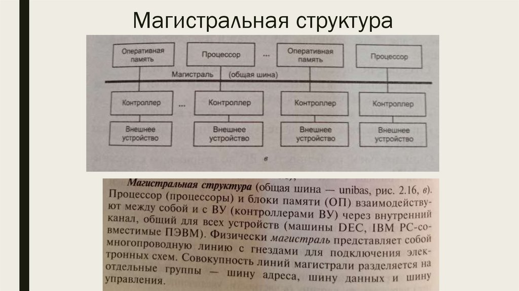 Магистральная структура