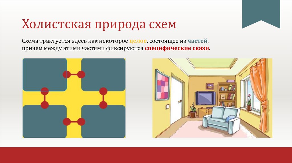 Холистская природа схем