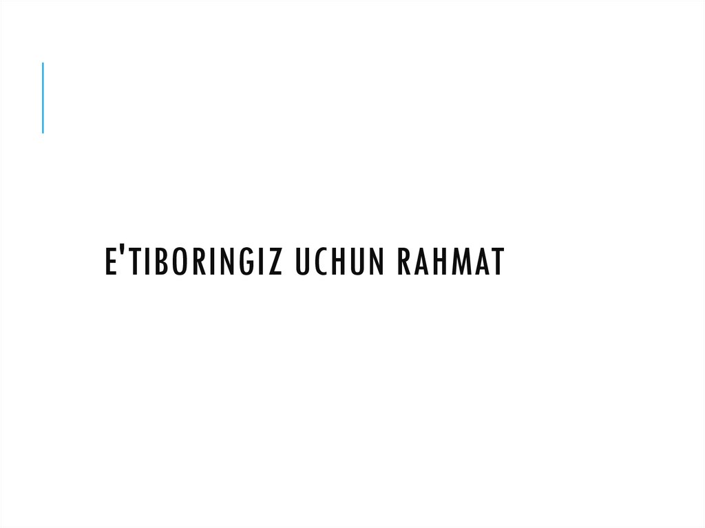 E'tiboringiz uchun rahmat