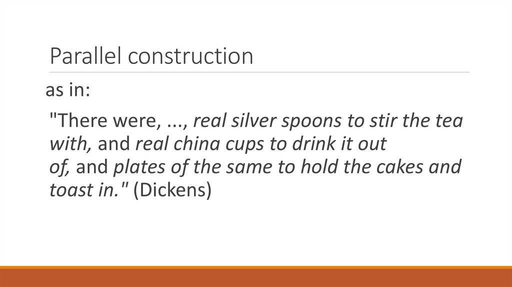 Parallel construction