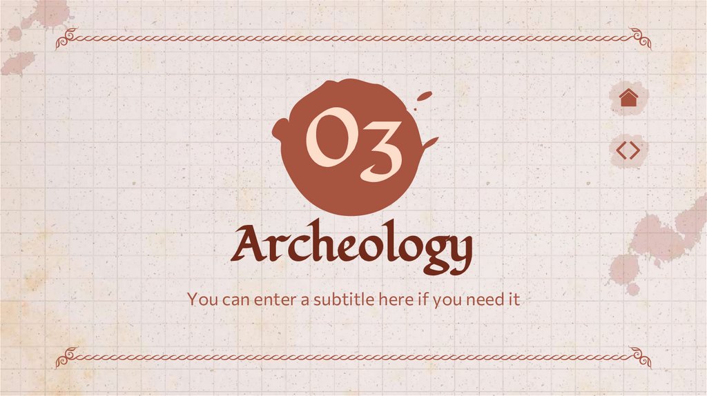 Archeology