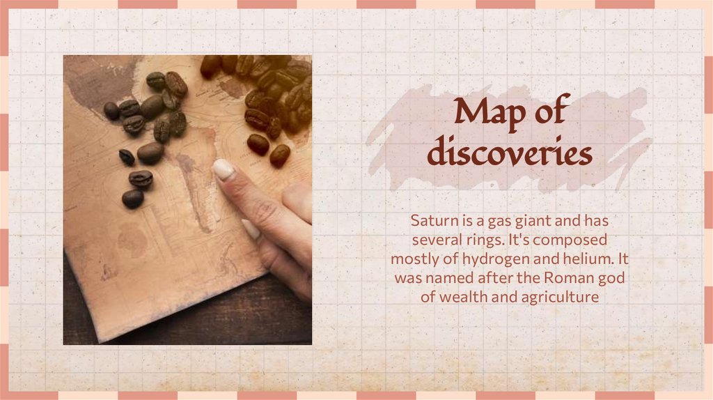Map of discoveries