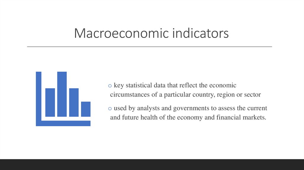 Macroeconomic indicators