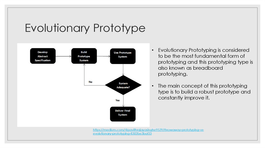 Evolutionary Prototype