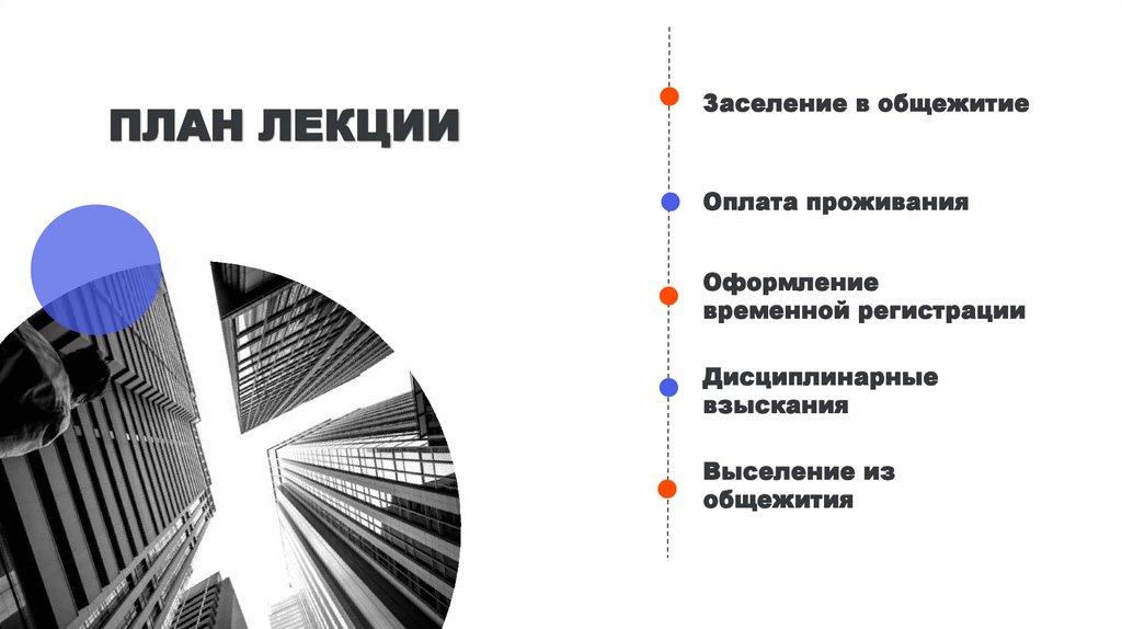 План лекции