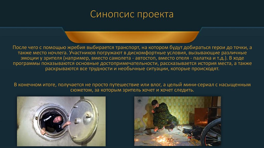 Синопсис проекта