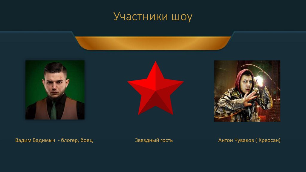 Участники шоу