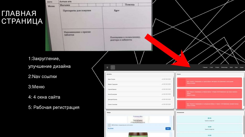 Главная страница