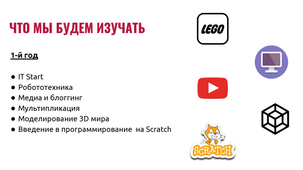 ЧТО МЫ БУДЕМ ИЗУЧАТЬ