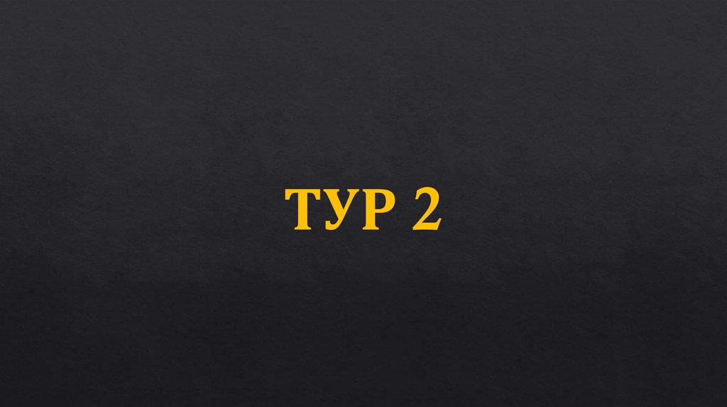 ТУР 2